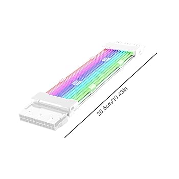 Amazon.co.jp: RGB PSUケーブル、ARGB マザーボード電源ケーブル